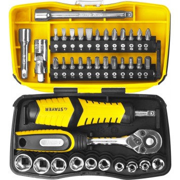 25135-H39 | Универсальный набор инструмента 39 предм., STAYER PRO COMPACT 39-0