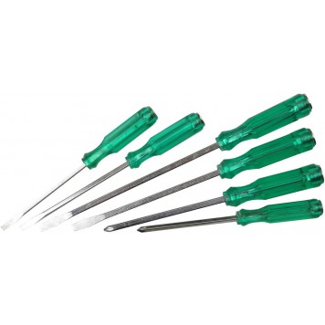 2535-H6 | Набор отверток с пластиковой ручкой, 6 шт., STAYER-0