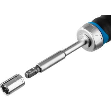 25353-H24 | Набор: Отвертка реверсив с двухкомп рукоят, насадки, CrMo, рукоят с отсеком для хранения бит, 24 предмета, ЗУБР ПРОФЕССИОНАЛ-7