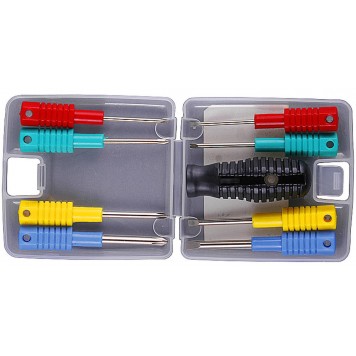 25370-H8 | Набор Отвертки "МИНИ" в пластиковом боксе, 8 предметов, STAYER-0