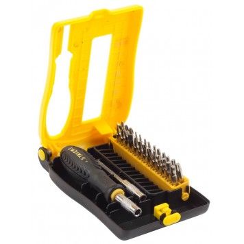 25614-H28 | Отвертка-битодержатель для точных работ 26 предм., STAYER-1