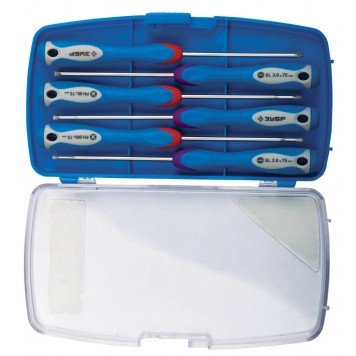 25658-H6 | Набор отверток для точных работ 6 предм., TX-6, ЗУБР ЭКСПЕРТ-0