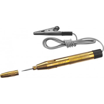 2574_z01 | Пробник для автопроводки, латунный, 6-24В, 110мм, STAYER MASTER-0