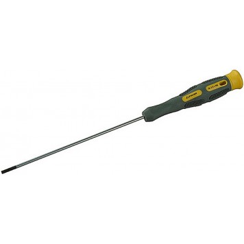 25825-04-150 G | Отвертка для точн работ, Cr-V, намагн, SL 4,0x150мм, STAYER MAX-GRIP PRECISION-0