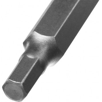 26007-4-50-2 | Биты тип хвостовика E 1/4", 50мм, HEX4, 2шт, ЗУБР МАСТЕР-3