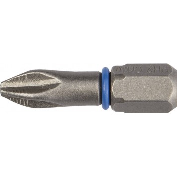 26011-2-25-2 | Биты торсионные кованые, обточенные, хромомолибденовая сталь, тип хвостовика C 1/4", PH2, 25мм, 2шт, ЗУБР ЭКСПЕРТ-0