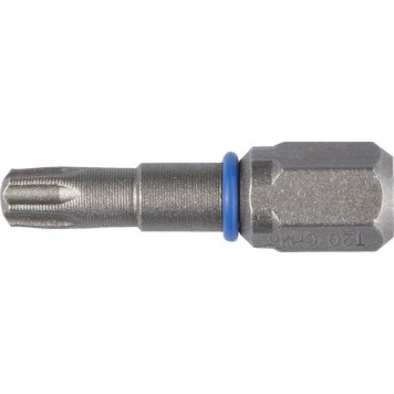 26015-20-25-2 | Биты торсионные кованые, обточенные, хромомолибденовая сталь, тип хвостовика C 1/4", T20, 25мм, 2шт, ЗУБР ЭКСПЕРТ-0