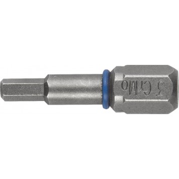 26017-4-25-2 | Биты торсионные кованые, обточенные, хромомолибденовая сталь, тип хвостовика C 1/4", HEX4, 25мм, 2шт, ЗУБР ЭКСПЕРТ-0