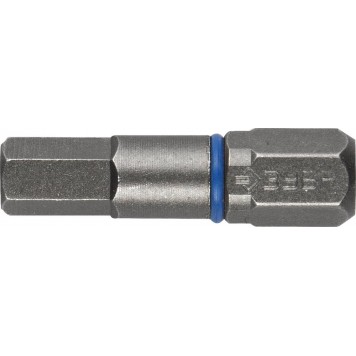 26017-5-25-2 | Биты торсионные кованые, обточенные, хромомолибденовая сталь, тип хвостовика C 1/4", HEX5, 25мм, 2шт, ЗУБР ЭКСПЕРТ-0