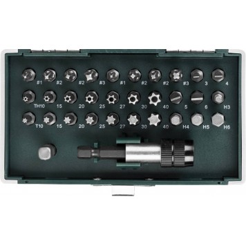 26065-H32 | Набор бит кованых, торсионных, Cr-Mo, система насечек "NSS", 32 предм, в боксе, KRAFTOOL X-DRIVE-0