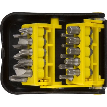 26085-H20 | Набор: Биты в боксе, Сr-V, 25мм, 20 предметов, STAYER STANDARD-0