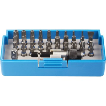 26091-H32 | Набор: Биты из хромомолибденовой стали, 31 бита - 25мм, адаптер, 32 предмета, ЗУБР-0