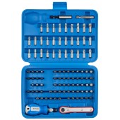 Набор Биты с мини-трещоткой и отверткой битодержателем, Cr-Mo, 99 предметов, в боксе., ЗУБР 26093-H99