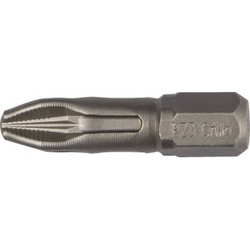 26123-2-25-2 | Биты торсионные кованые, обточенные, Cr-Mo сталь, тип хвостовика C 1/4", PZ2, 25мм, 2шт, KRAFTOOL X-DRIVE-0