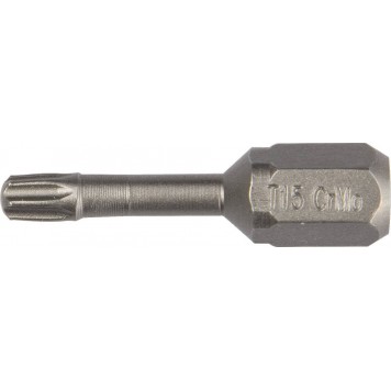 26125-10-25-2 | Биты торсионные кованые, обточенные, Cr-Mo сталь, тип хвостовика C 1/4", Т10, 25мм, 2шт, KRAFTOOL X-DRIVE-0