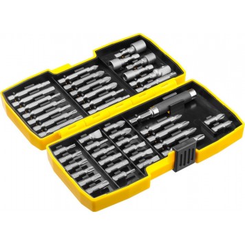 26135-H44 | Набор: Биты многофункциональные CR-MO, головок и адаптеров в ударопрочном компактном боксе, 44 предмета, STAYER PROFI-5
