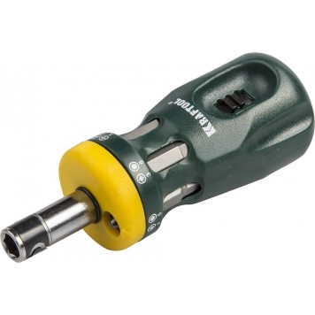 26161-H13 | Набор Отвертка реверсивная с битами, 12-в-1, KRAFTOOL BIT LOCK-0