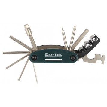 26182-H16 | Набор для обслуживания велосипеда, 16-в-1, KRAFTOOL EXPERT-0