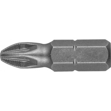 26221-2-25-02 | Биты хвостовик C 1/4", PZ №2, 25мм, 2шт, STAYER PROFI-0