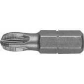 Биты хвостовик C 1/4", PZ №3, 25мм, 2шт, STAYER 26221-3-25-02