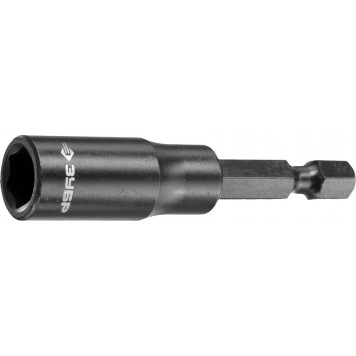 26377-08 | Бита с торцовой головкой, удлиненная, хвостовик E 1/4", 8мм, 1шт, ЗУБР ПРОФИ-3