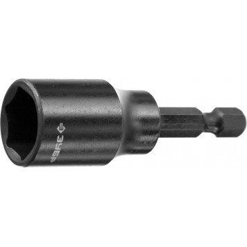26377-14 | Бита с торцовой головкой, удлиненная, хвостовик E 1/4", 14мм, 1шт, ЗУБР ПРОФИ-3