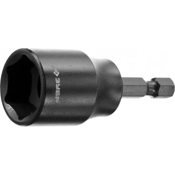 26377-17 | Бита с торцовой головкой, удлиненная, хвостовик E 1/4", 17мм, 1шт, ЗУБР ПРОФИ-3