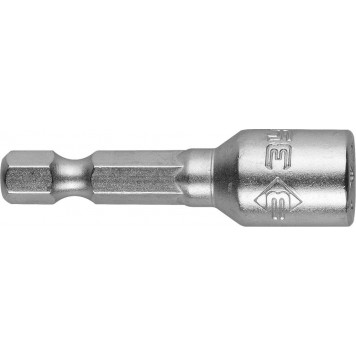 26392-08-02 | Биты с торцовой головкой, магнитные, Cr-V, тип хвостовика E 1/4", 8х45мм, 2шт, ЗУБР МАСТЕР-0