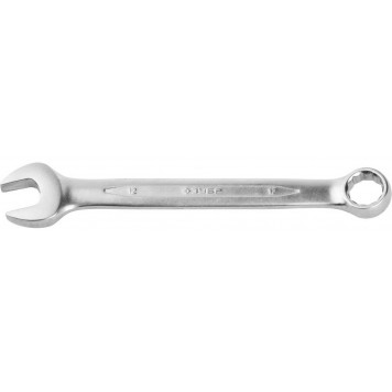 27022-12 | Комбинированный гаечный ключ 12 мм, ЗУБР ПРОФЕССИОНАЛ-0