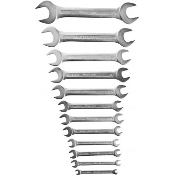 27033-H12C | Набор рожковых гаечных ключей 12 шт, 6 - 32 мм, KRAFTOOL-2