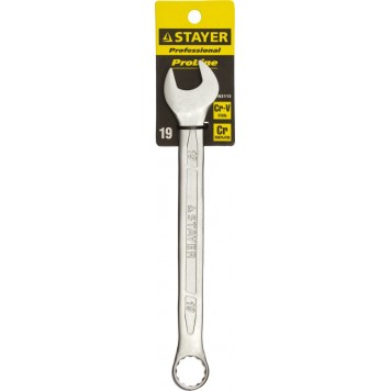 27081-19 | Комбинированный гаечный ключ 19 мм, STAYER-1
