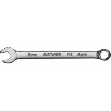 27085-08 | Комбинированный гаечный ключ 8 мм, STAYER-0