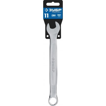 27087-11_z01 | Комбинированный гаечный ключ 11 мм, ЗУБР-1