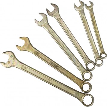 27090-H6 | Набор комбинированных гаечных ключей 6 шт, 6 - 17 мм, STAYER-0