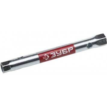 27162-08-10 | Ключ торцовый трубчатый двухсторонний, прямой, 8х10мм, ЗУБР МАСТЕР-0