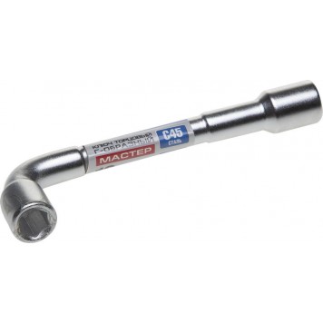 27185-12 | Ключ торцовый двухсторонний L-образный, проходной, 12мм, ЗУБР МАСТЕР-0