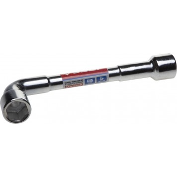 27185-22 | Ключ торцовый двухсторонний L-образный, проходной, 22мм, ЗУБР МАСТЕР-0