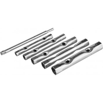 2719-H6 | Набор Ключи трубчатые 8 - 17 мм, 6 предметов, STAYER-0