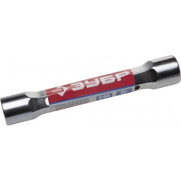 27190-22-24 | Ключ торцовый двухсторонний, усиленный, шестигранный профиль, 22х24мм, ЗУБР МАСТЕР-0