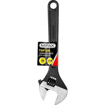 27250-25 | Ключ разводной ТОР, 250 / 30 мм, MIRAX-1