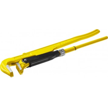 27311-1 | Ключ трубный рычажный, кованый, прямые губки, № 1, 1", STAYER PROFI-0