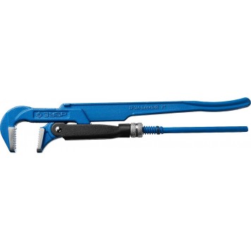 27335-1_z01 | Ключ трубный рычажный прямые губки, цельнокованый, Сr-V, № 1, 1", ЗУБР ПРОФЕССИОНАЛ-2