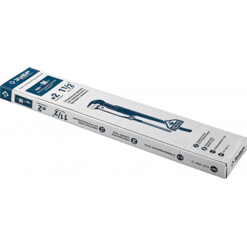 27335-2_z01 | Ключ трубный рычажный прямые губки, цельнокованый, Сr-V, № 2, 1,5", ЗУБР ПРОФЕССИОНАЛ-1