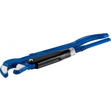 27336-0_z01 | Ключ трубный рычажный тип "S", изогнутые губки для труднодоступ мест, цельнокованный, Сr-V, № 0, 1/2", ЗУБР ПРОФЕССИОНАЛ-2