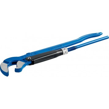 27336-2_z01 | Ключ трубный рычажный тип "S", изогнутые губки для труднодоступ мест, цельнокованный, Сr-V, № 2, 1,5", ЗУБР ПРОФЕССИОНАЛ-2