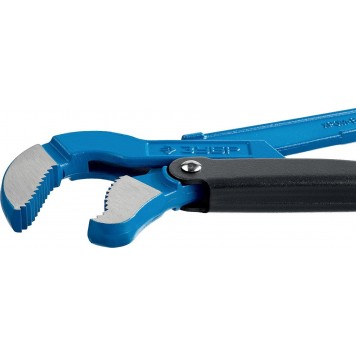 27336-2_z01 | Ключ трубный рычажный тип "S", изогнутые губки для труднодоступ мест, цельнокованный, Сr-V, № 2, 1,5", ЗУБР ПРОФЕССИОНАЛ-3