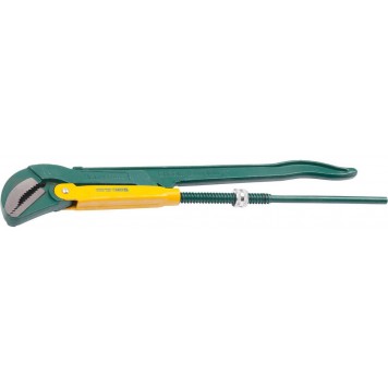 2735-30_z01 | Ключ трубный, рычажный, изогнутые губки, цельнокованный, Cr-V сталь, 3"/670мм, KRAFTOOL PANZER-V-0