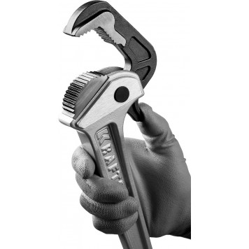 27365-14 | Ключ трубный быстрозажимной, кованые губки, 1/2"-2", KRAFTOOL MASTERGRIP-5
