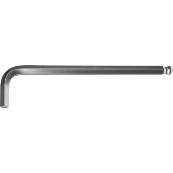 27437-17 | Ключ имбусовый, длинный c шариком, Cr-Mo, хромосатинированное покрытие, HEX 17, KRAFTOOL INDUSTRIE-0