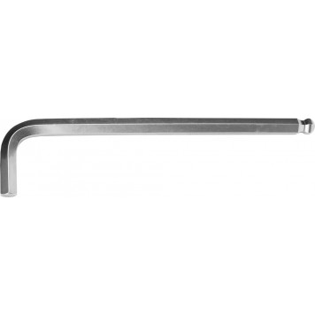 27437-19 | Ключ имбусовый, длинный c шариком, Cr-Mo, хромосатинированное покрытие, HEX 19, KRAFTOOL INDUSTRIE-0